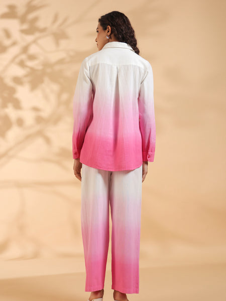 Pink Tie And Dye Co-Ord Set