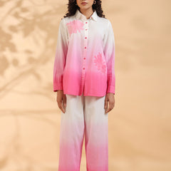 Pink Tie And Dye Co-Ord Set