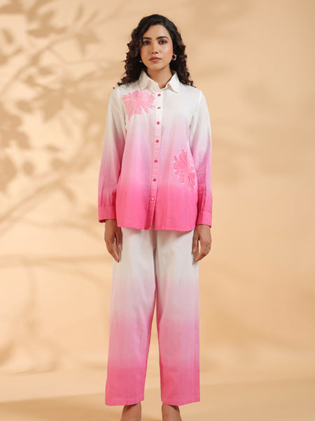 Pink Tie And Dye Co-Ord Set