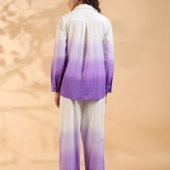 Designer Purple Co-Ord Set