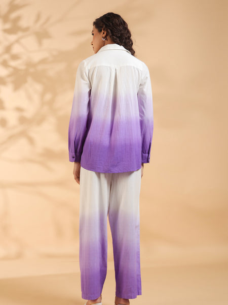 Designer Purple Co-Ord Set