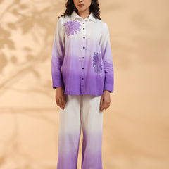 Designer Purple Co-Ord Set