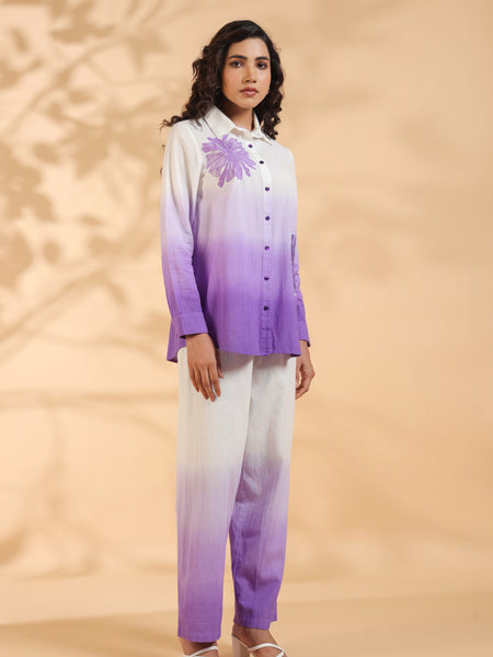 Designer Purple Co-Ord Set