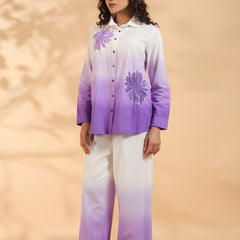 Designer Purple Co-Ord Set