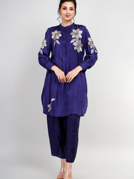 Designer Purple Co-Ord Set