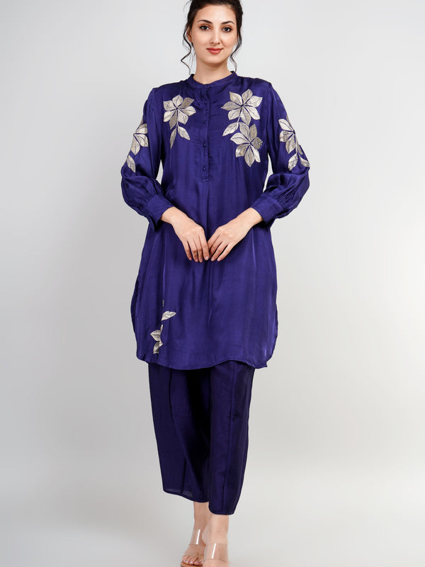 Designer Purple Co-Ord Set