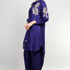 Designer Purple Co-Ord Set