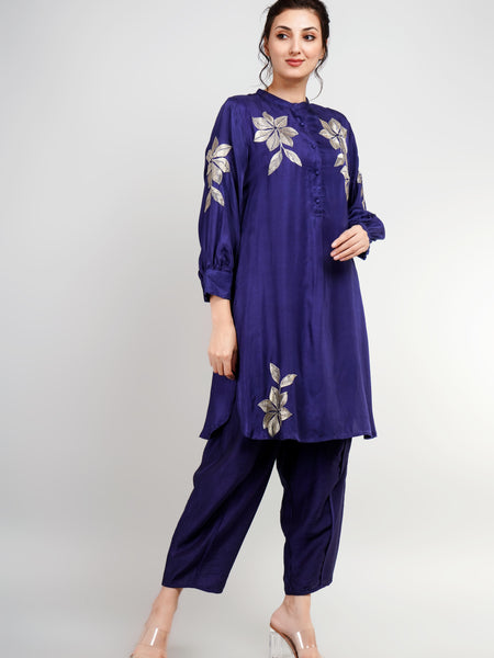 Designer Purple Co-Ord Set