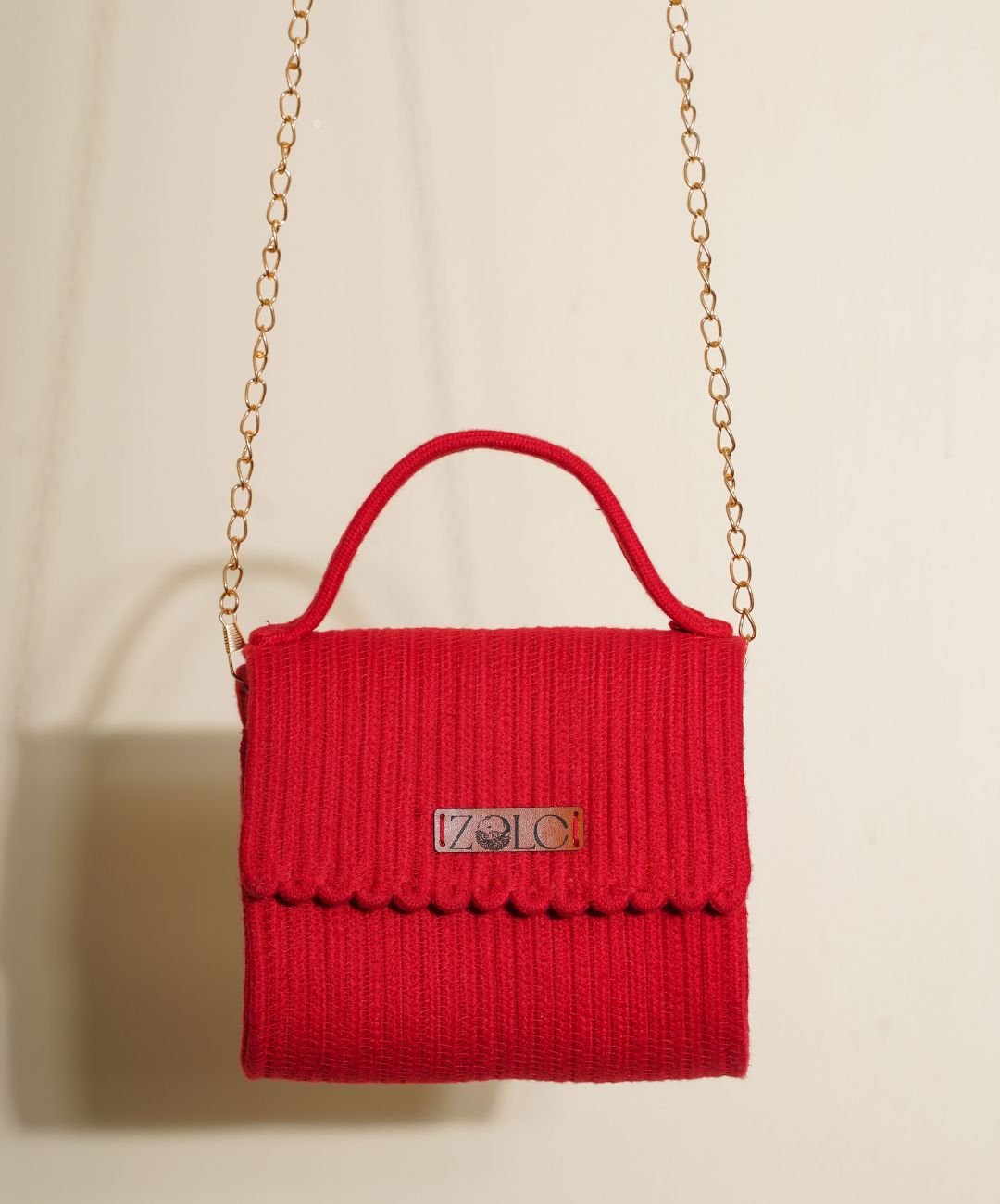 Cotton Sling Chain Bag