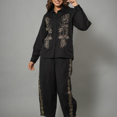 Elegant Embroidery Work Co-Ord Set