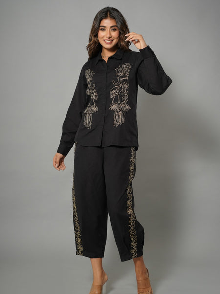 Elegant Embroidery Work Co-Ord Set