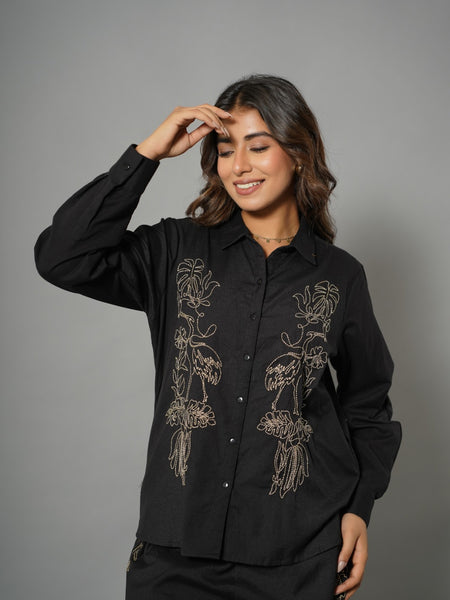Elegant Embroidery Work Co-Ord Set