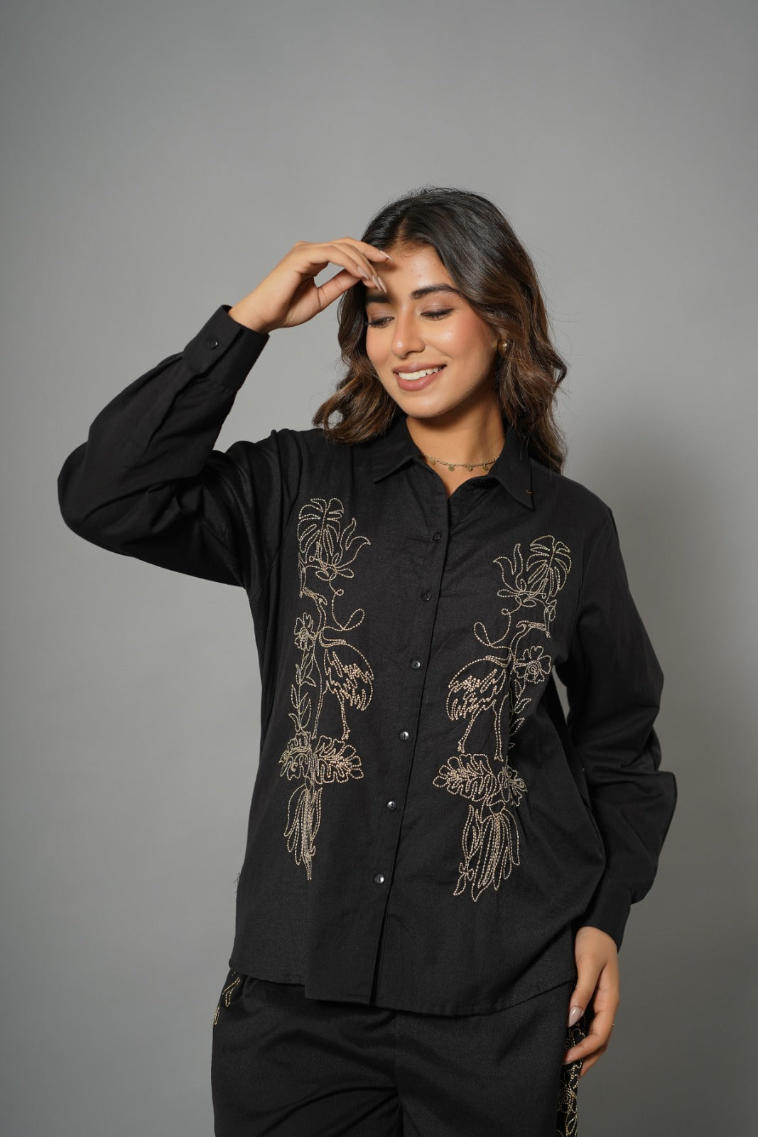 Elegant Embroidery Work Co-Ord Set