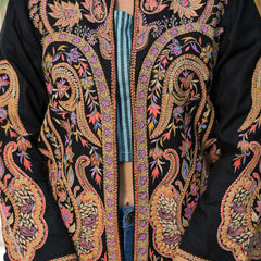 Black Handwork Jacket