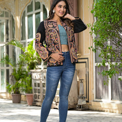 Black Handwork Jacket