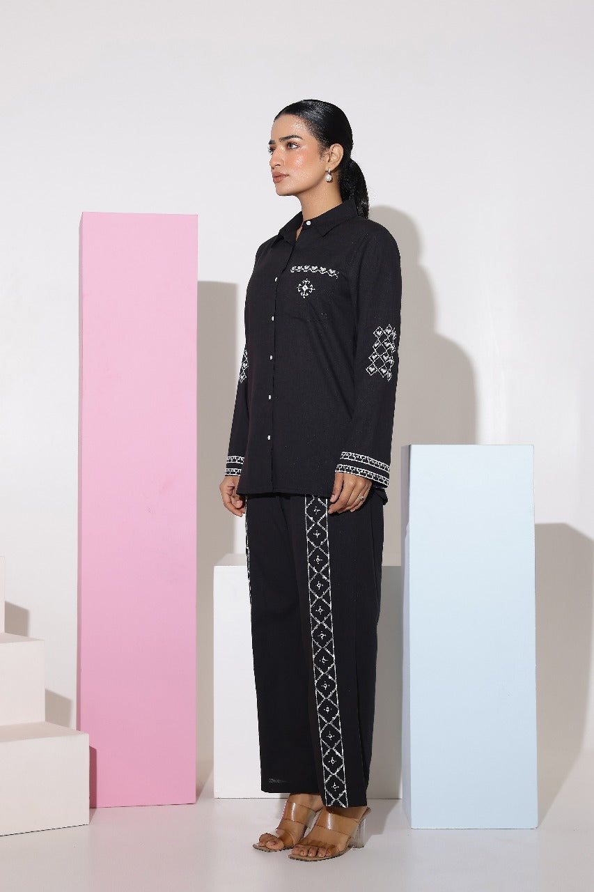black co ord sets 