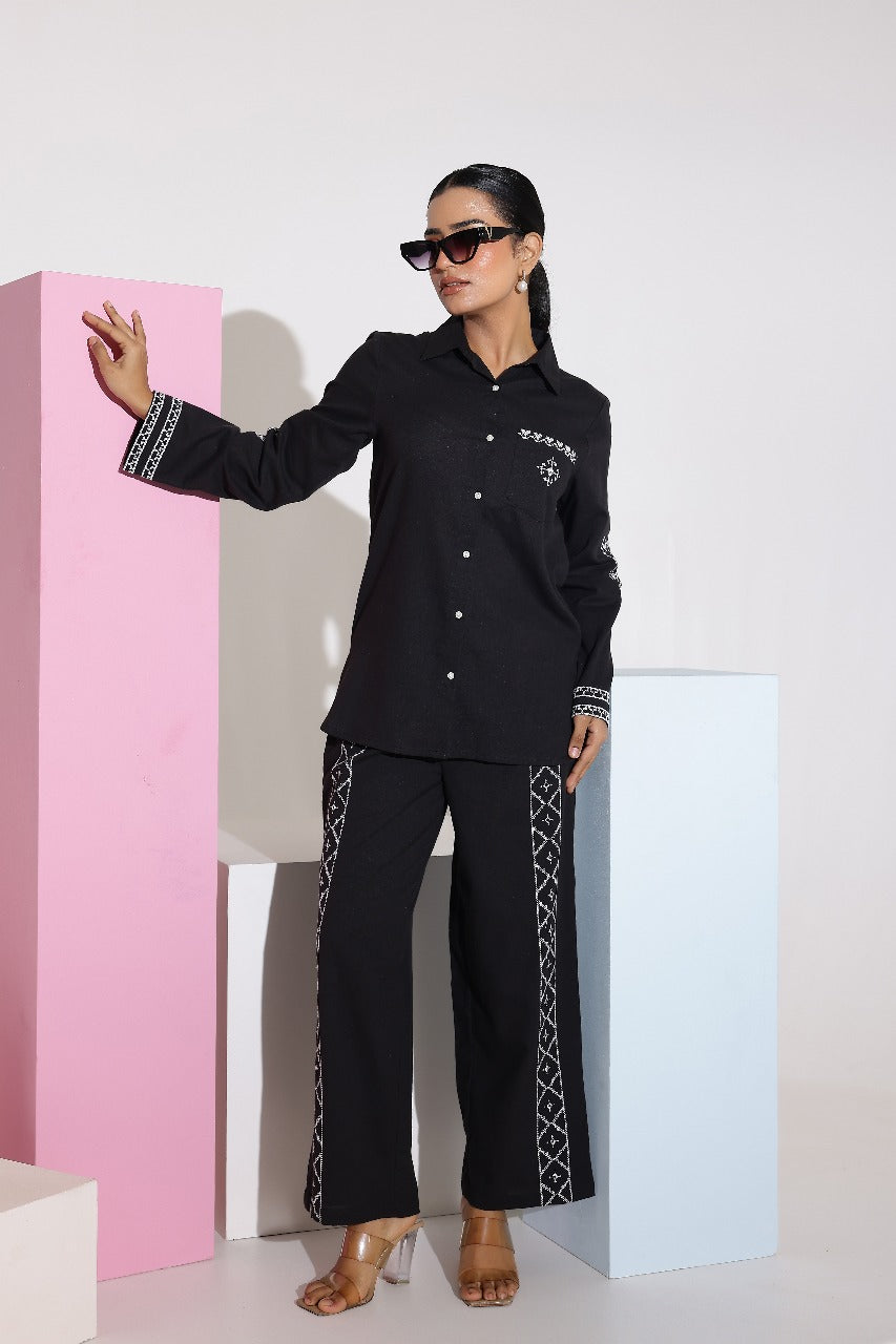 black co ord sets 