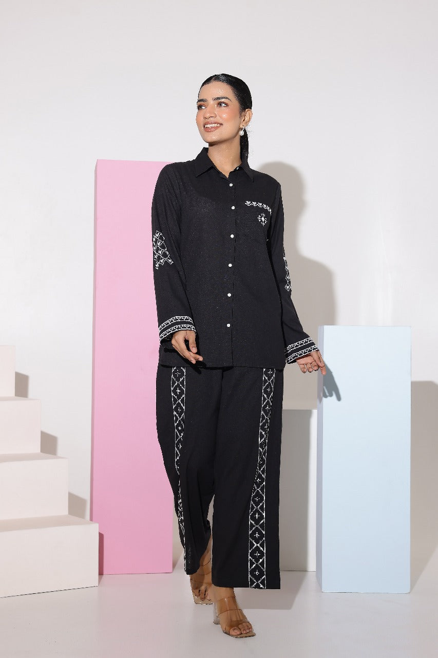 black co ord sets 