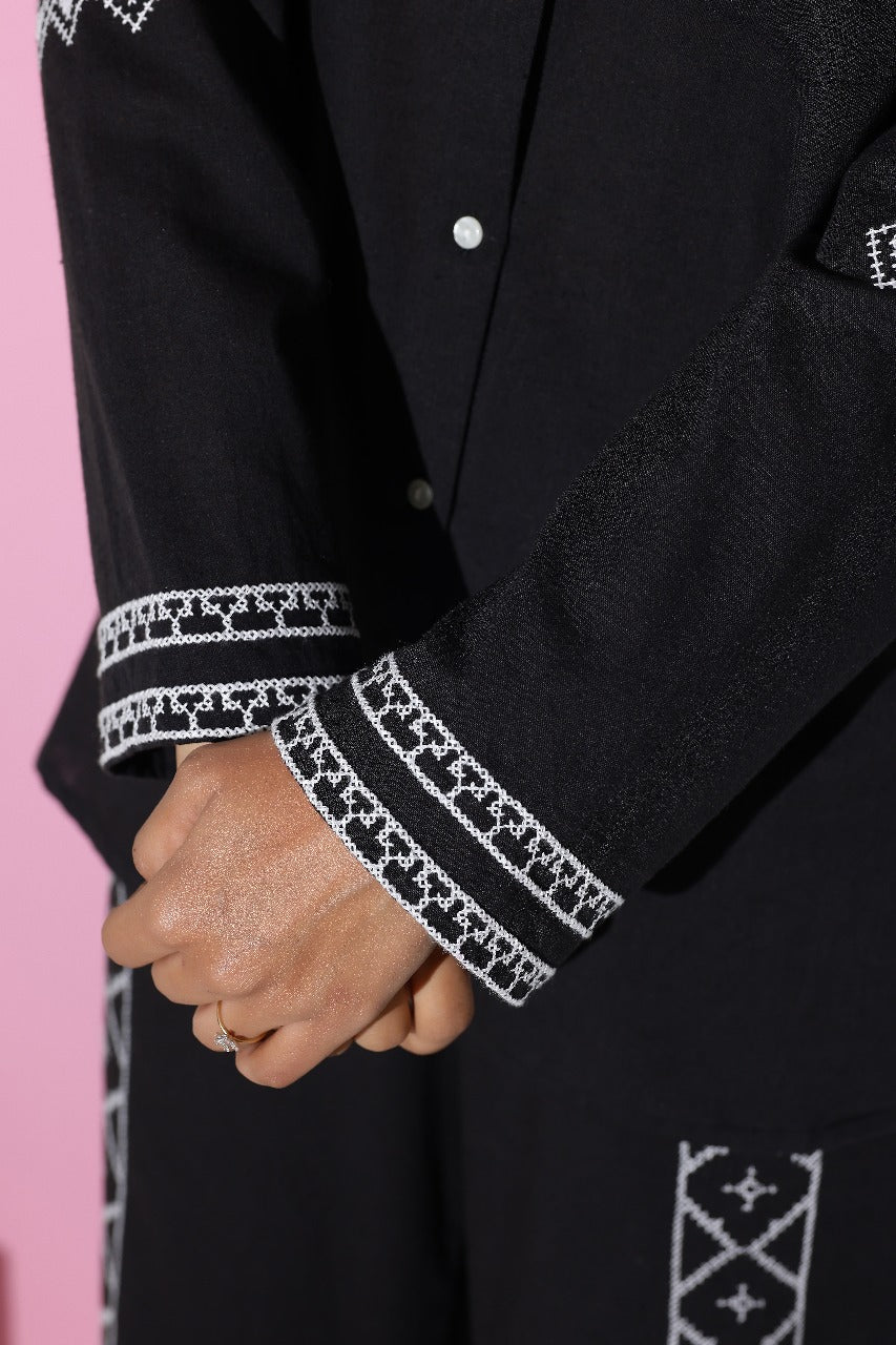 black co ord sets 