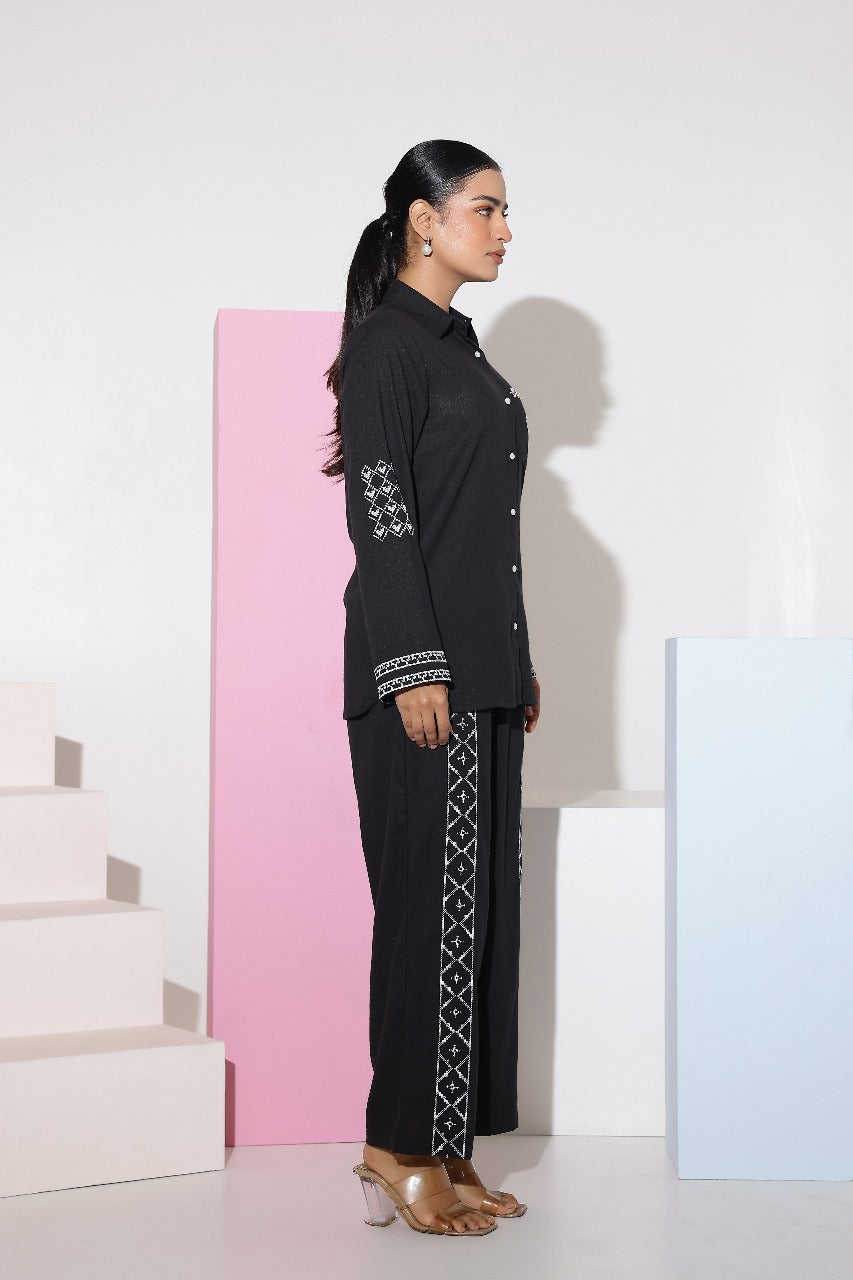 black co ord sets 