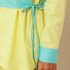 Butter Yellow Vest Co-ord Set