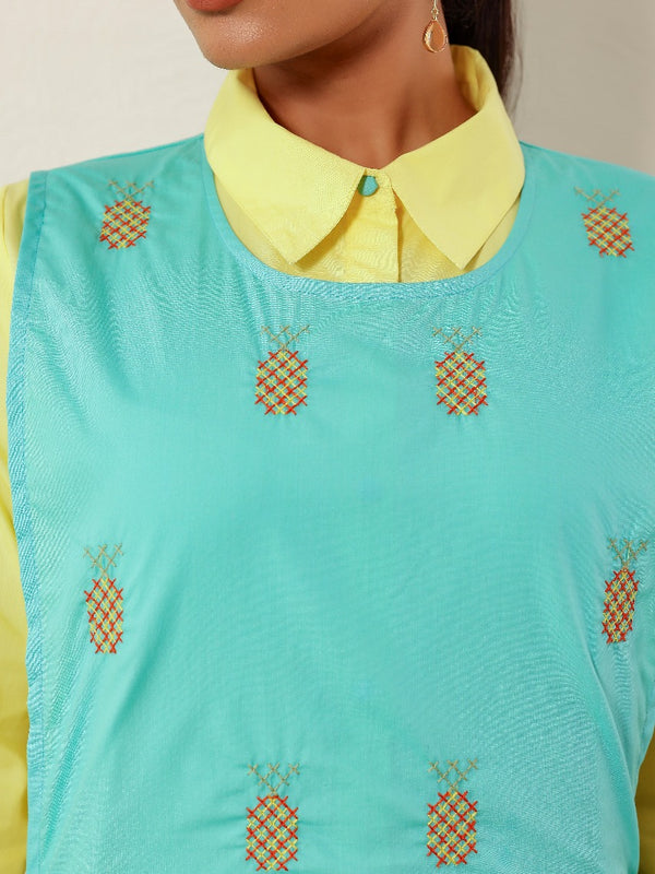 Butter Yellow Vest Co-ord Set