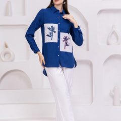 Blue shirts for women 