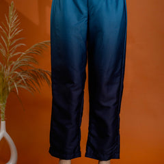 Blue Collar Rayon Co Ord Set