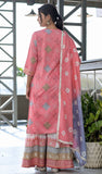 Pink Bandhani Printed Sharara Set