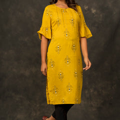 Straight Printed Kurta