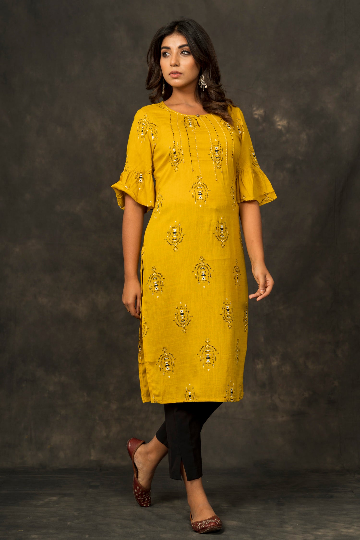 Straight Printed Kurta