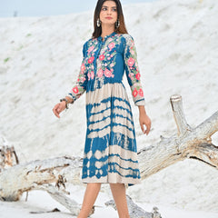 Ladies Fancy Midi Dress