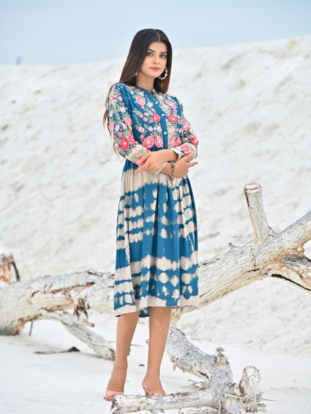 Ladies Fancy Midi Dress