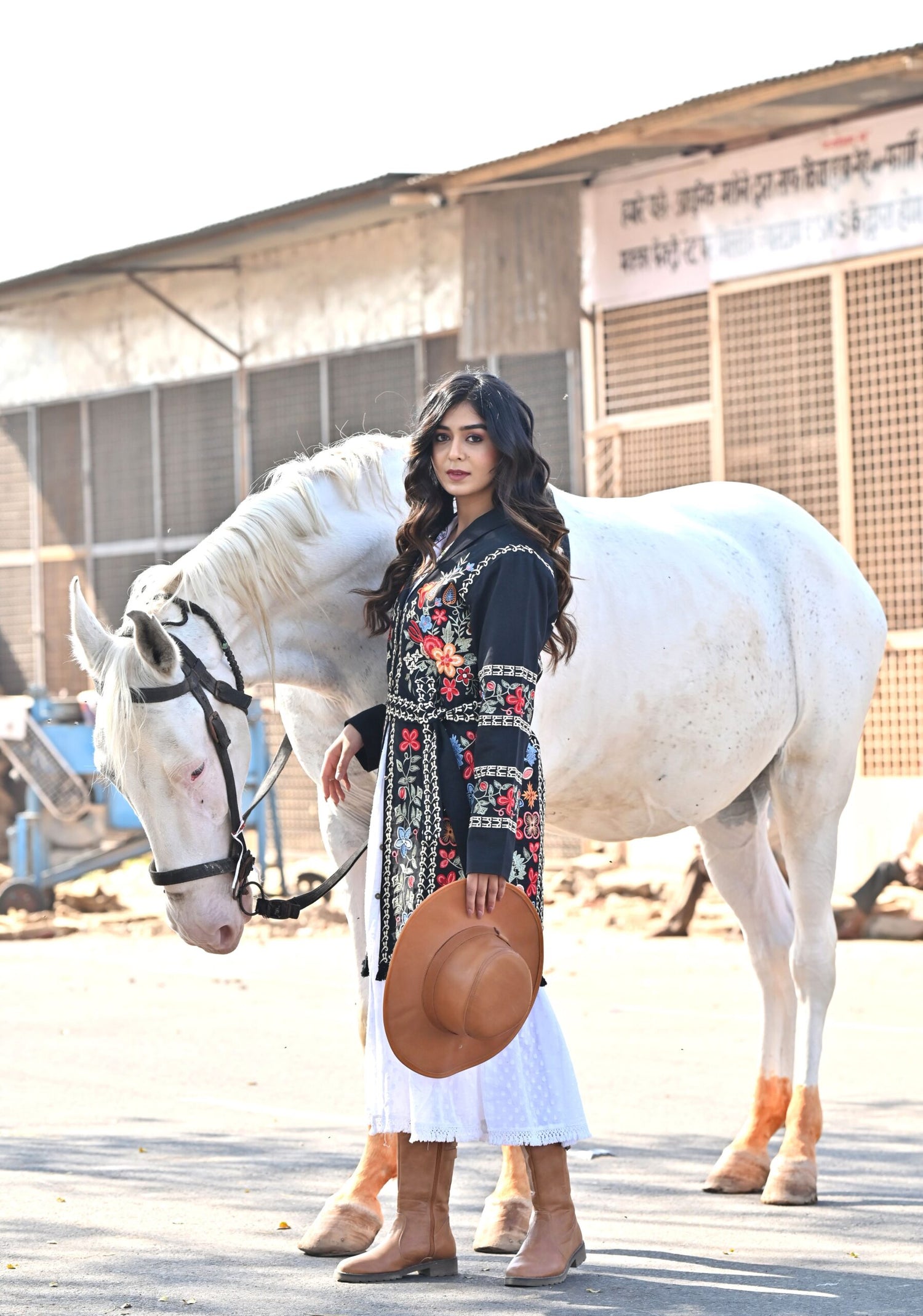Embroidered Cotton Jacket