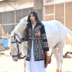 Embroidered Cotton Jacket