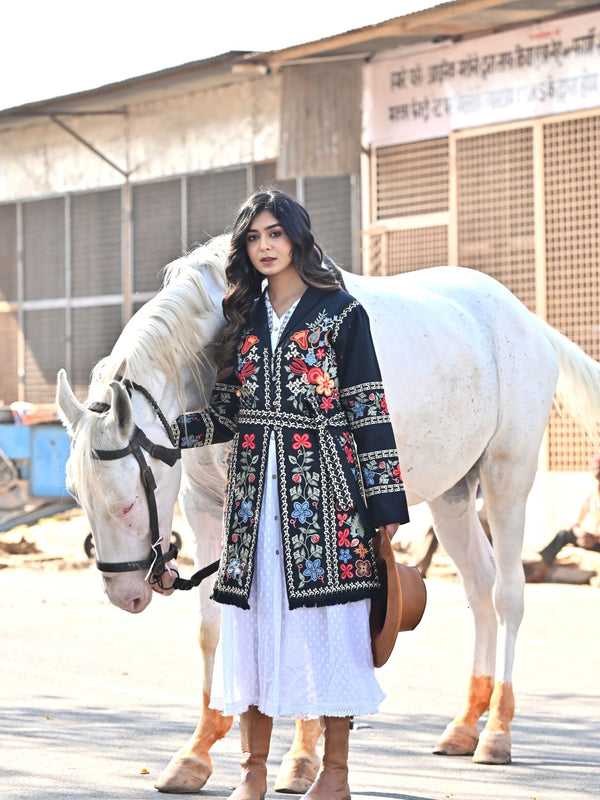 Embroidered Cotton Jacket