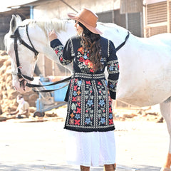 Embroidered Cotton Jacket