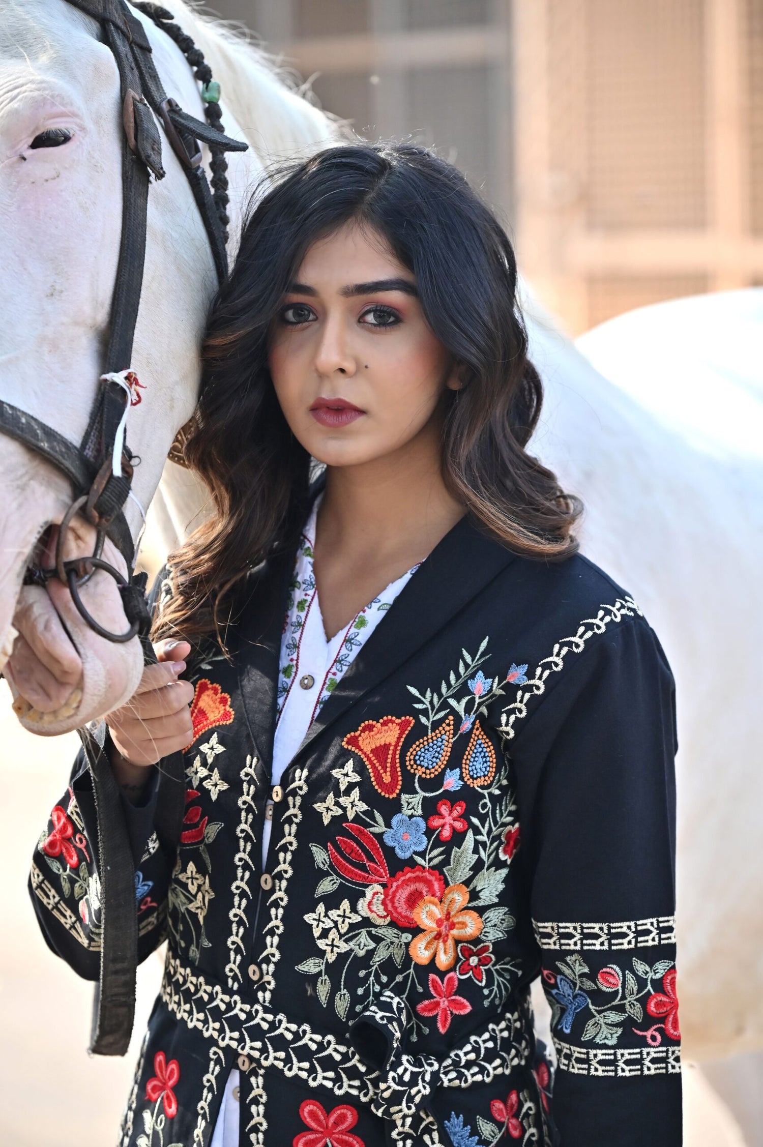 Embroidered Cotton Jacket