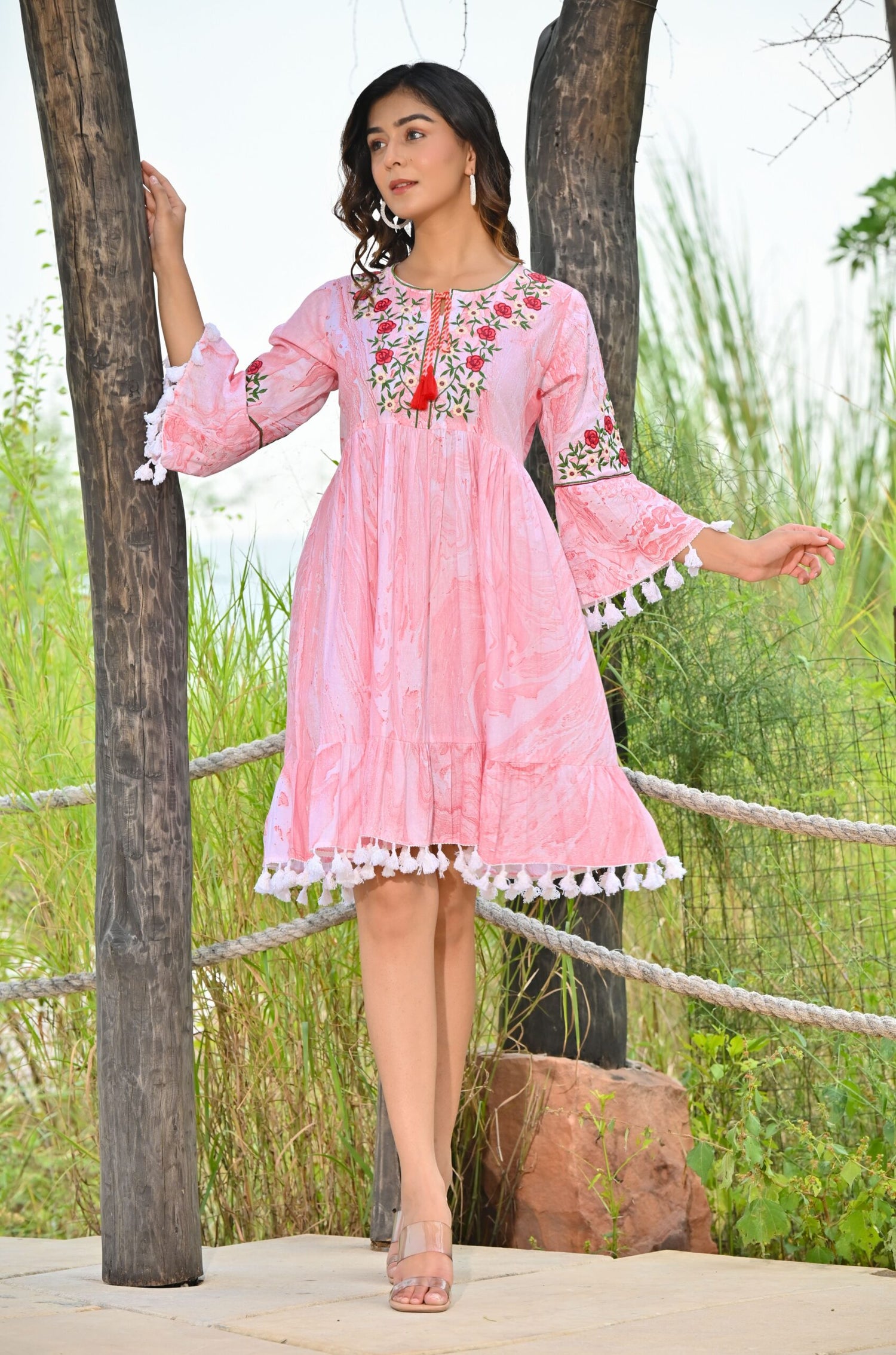 Pink Mini Dress for girls