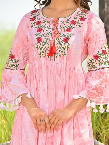 Pink Mini Dress for girls