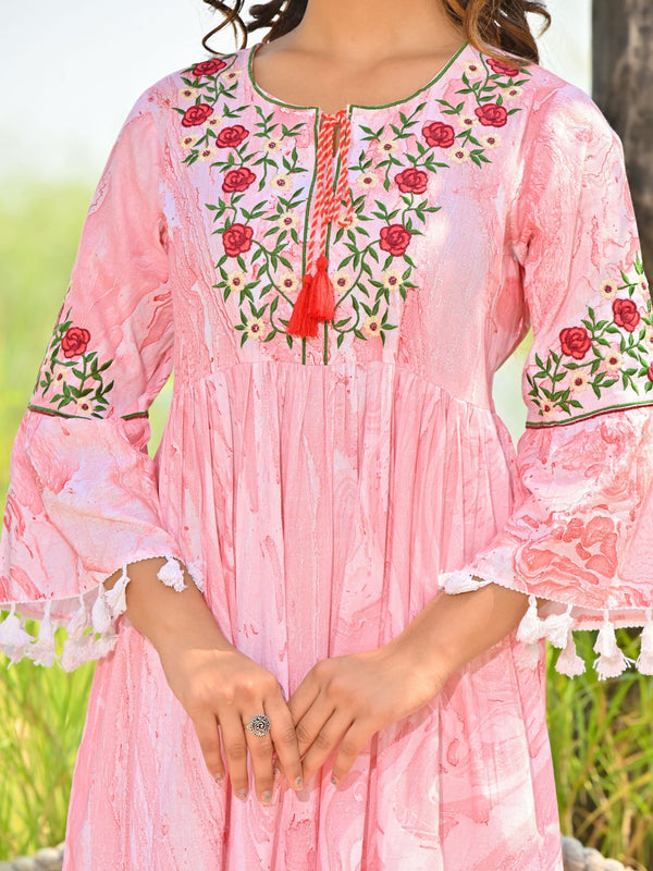 Pink Mini Dress for girls