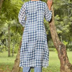 printed suit set for women