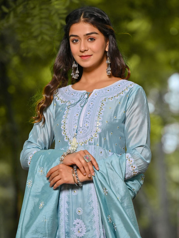 anarkali suit set