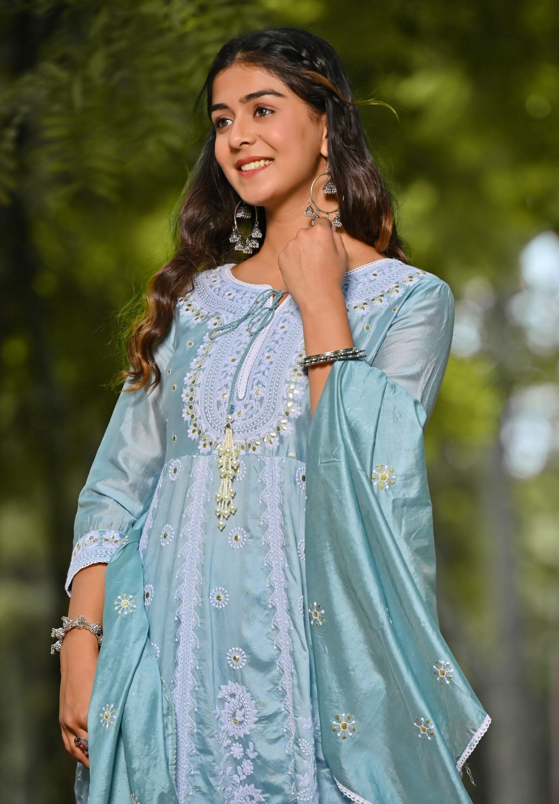 anarkali suit set