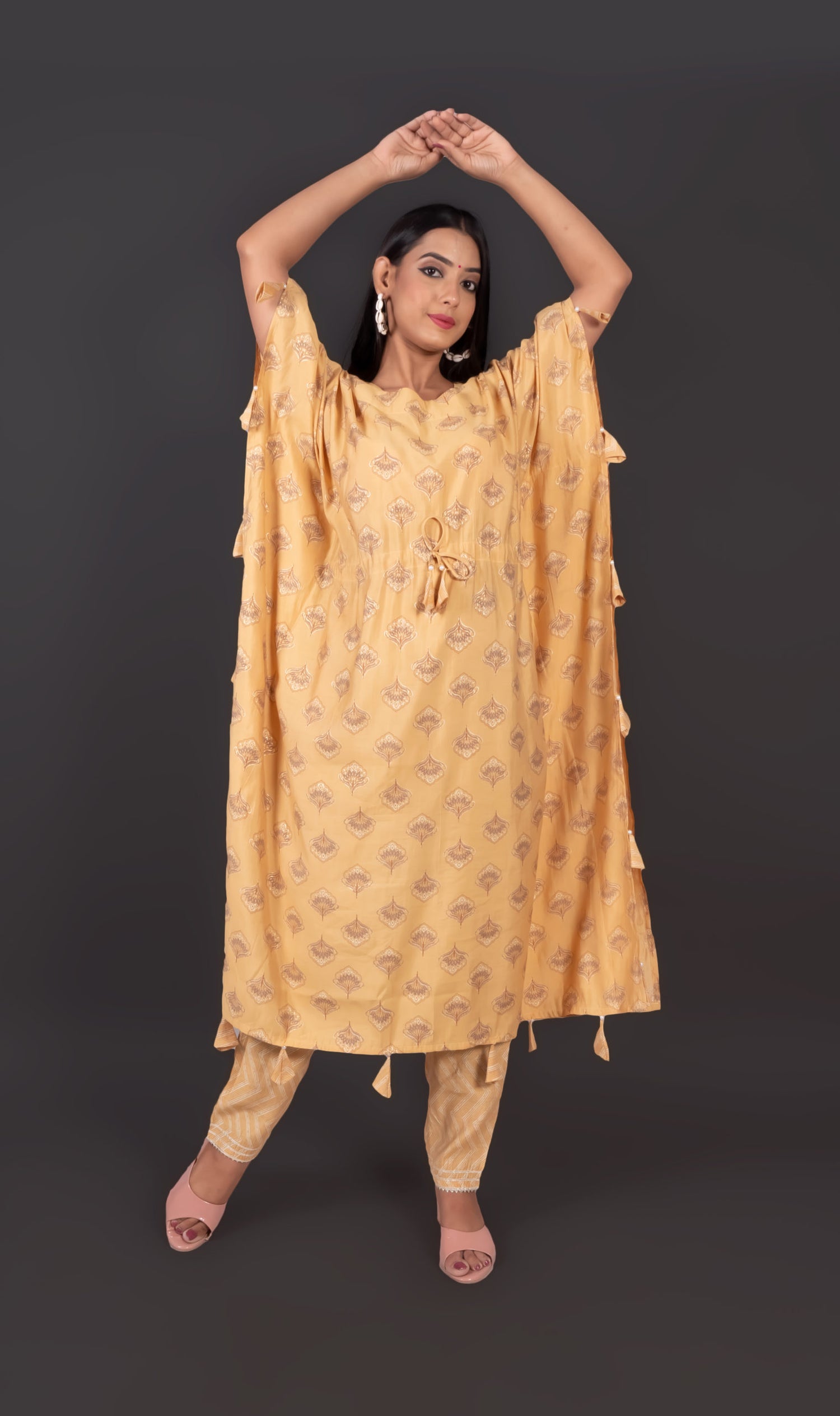 Girls Kaftan with Pant 