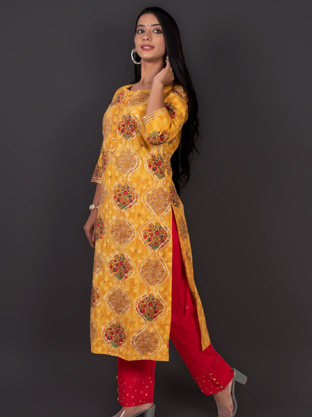 Cotton Kurta Set