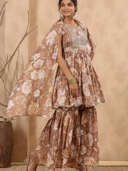 Cotton Sharara Set For Women