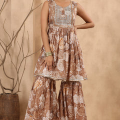 Cotton Sharara Set For Women